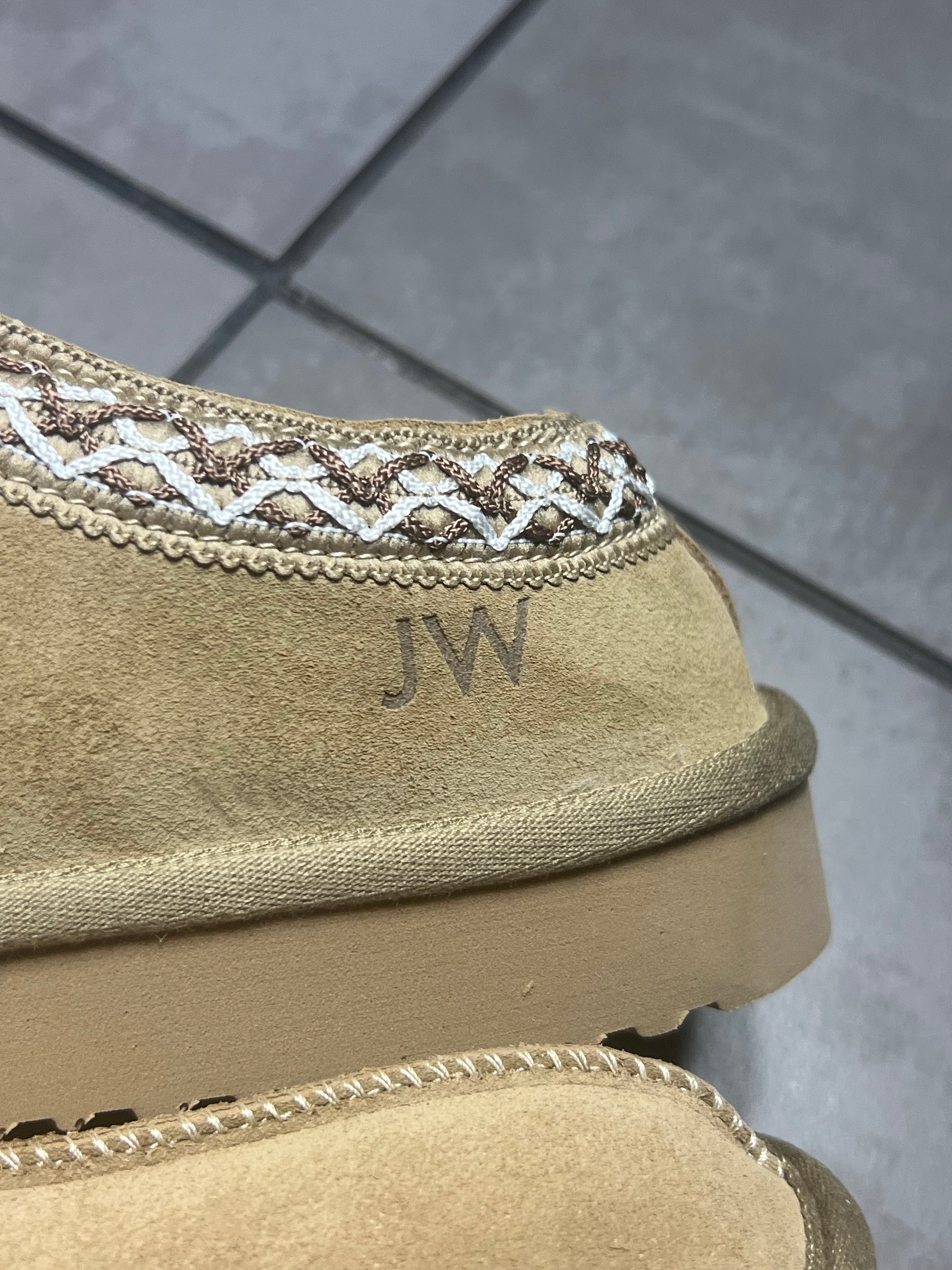 Jack Wills 'Ugg Tasman Style' Slippers Biege