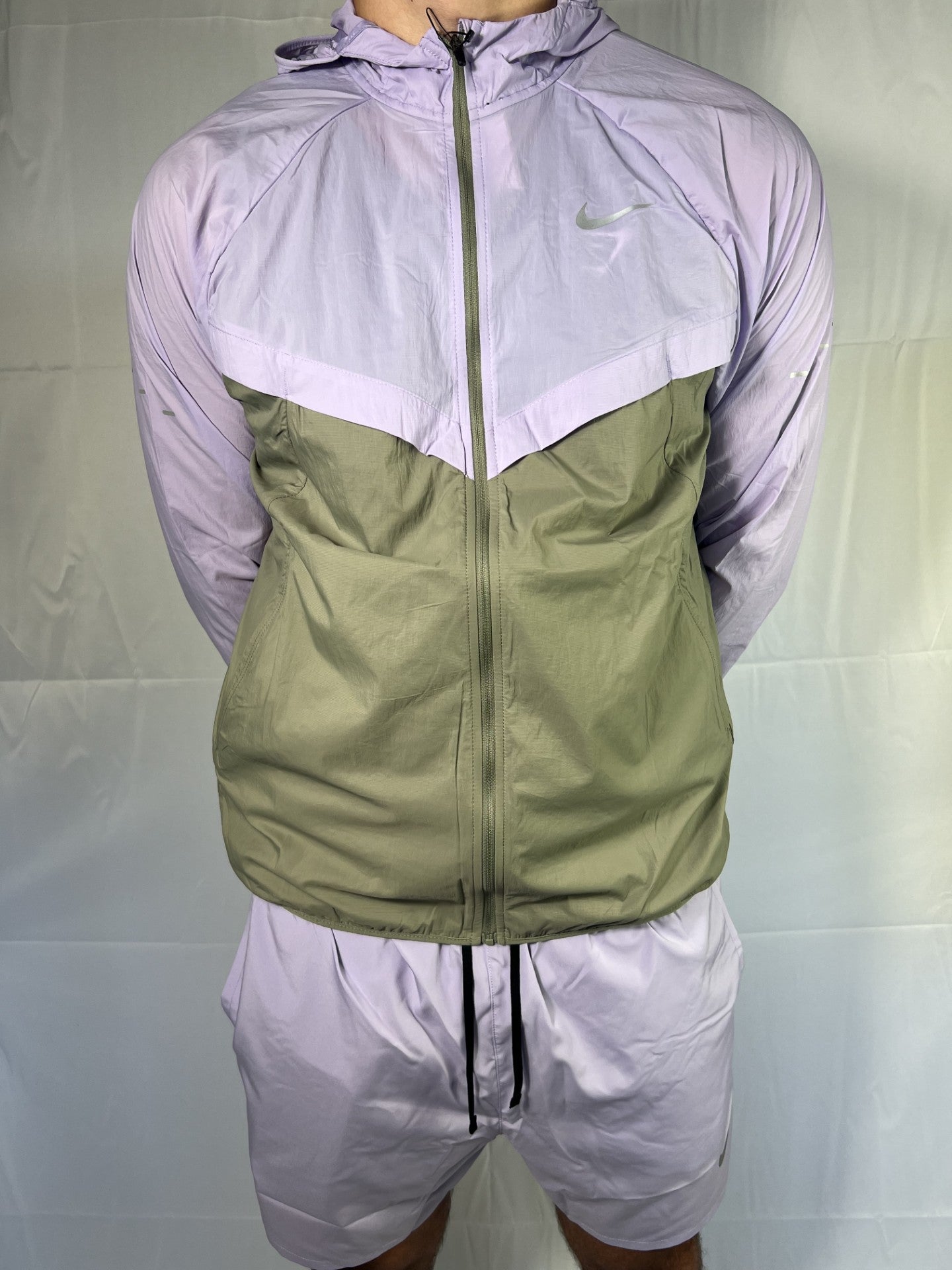 Nike Repel UV Violet Jacket & Short Set