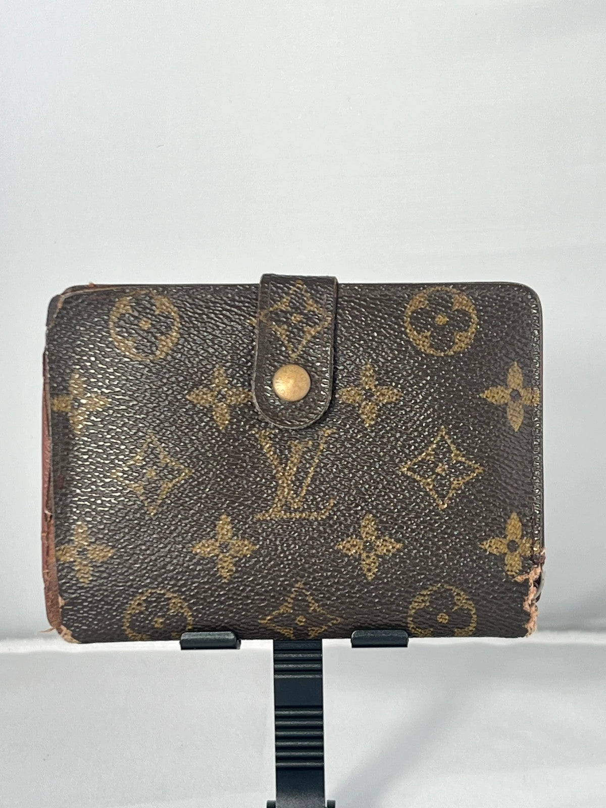 Louis Vuitton Monogram Kisslock Purse Vintage
