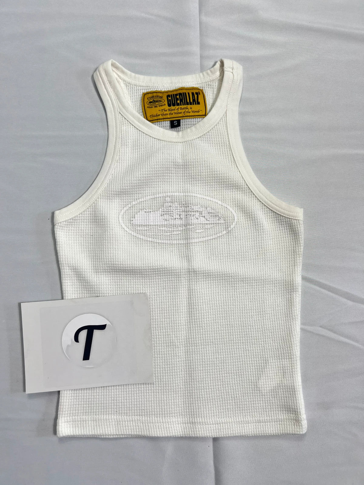 Corteiz CRTZ Women’s Vest White Alcatraz Logo