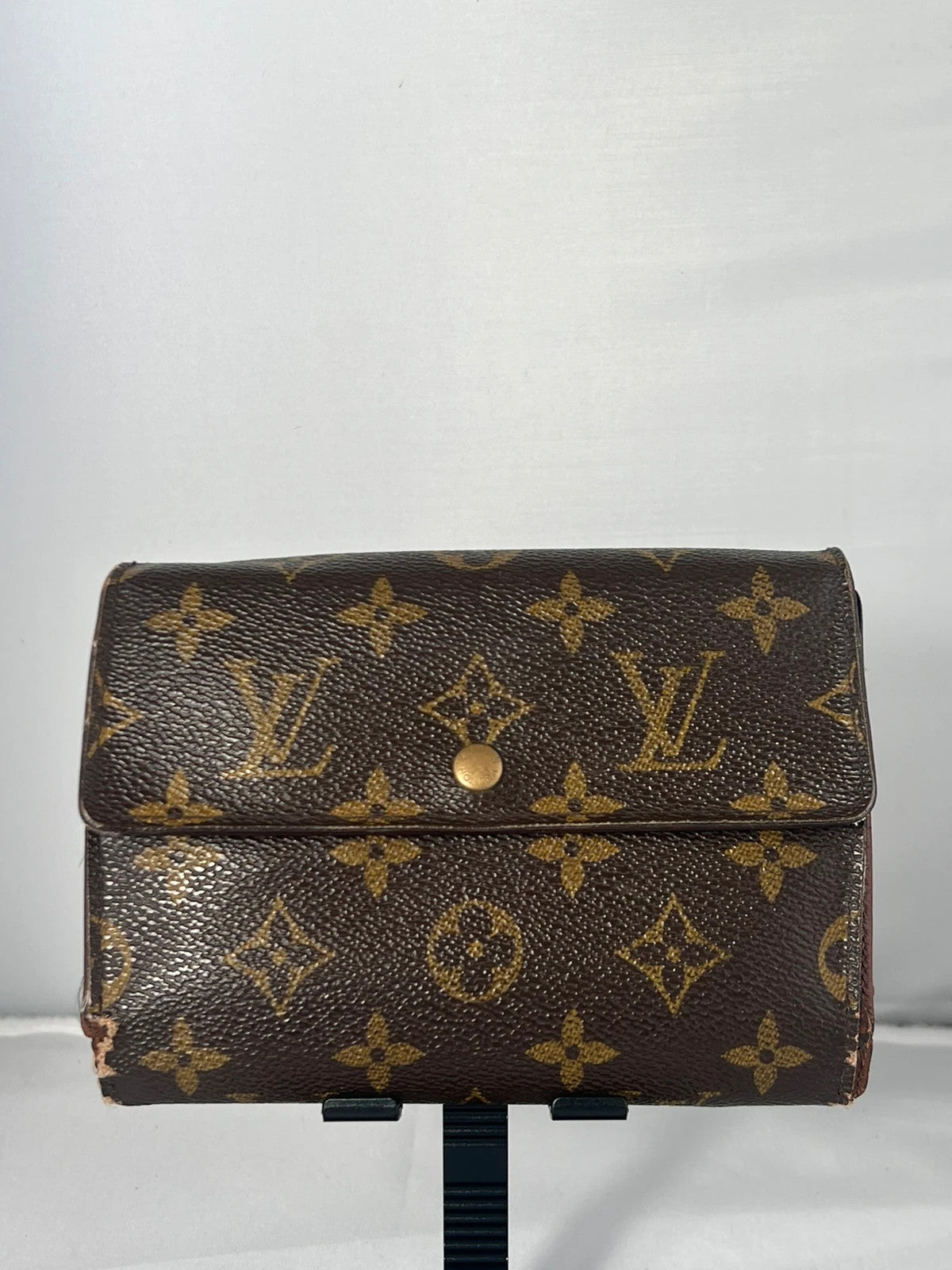 Louis Vuitton Alexandra Trifold Purse Monogram Vintage