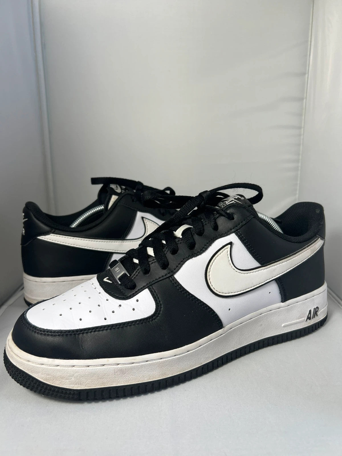 Nike Air Force 1 Hyper Turquoise / Black / White UK10.5