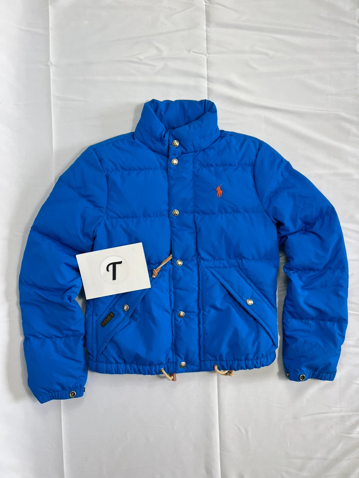 Ralph Lauren Puffer Down Jacket Blue Womens