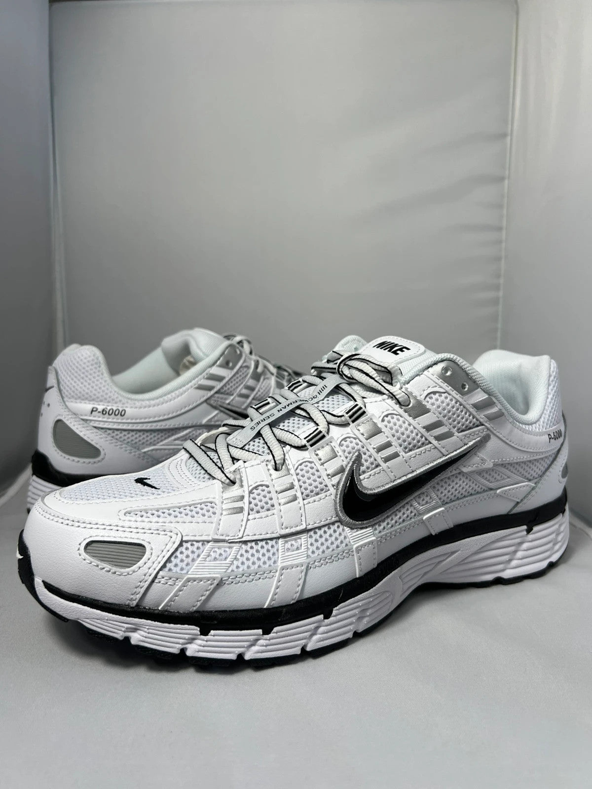 Nike P-6000 Metalic White