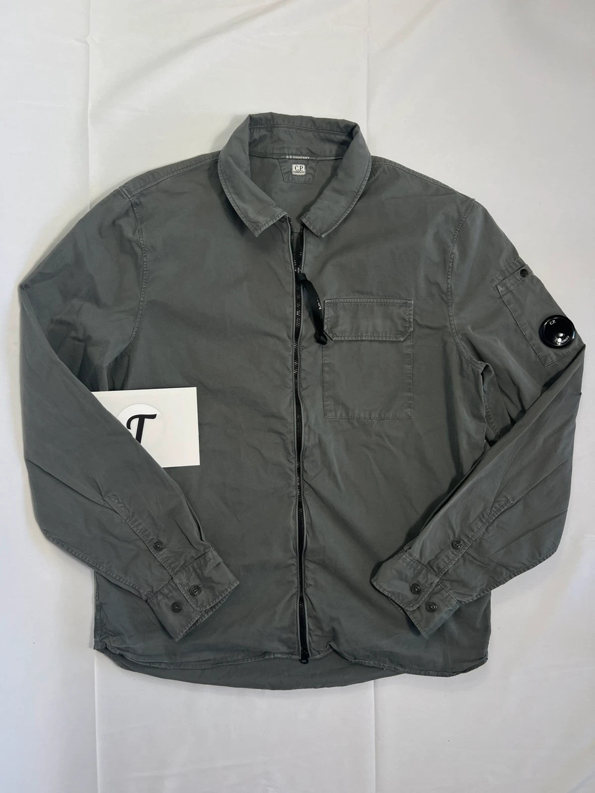 CP Company Graphite Grey Overshirt Jacket