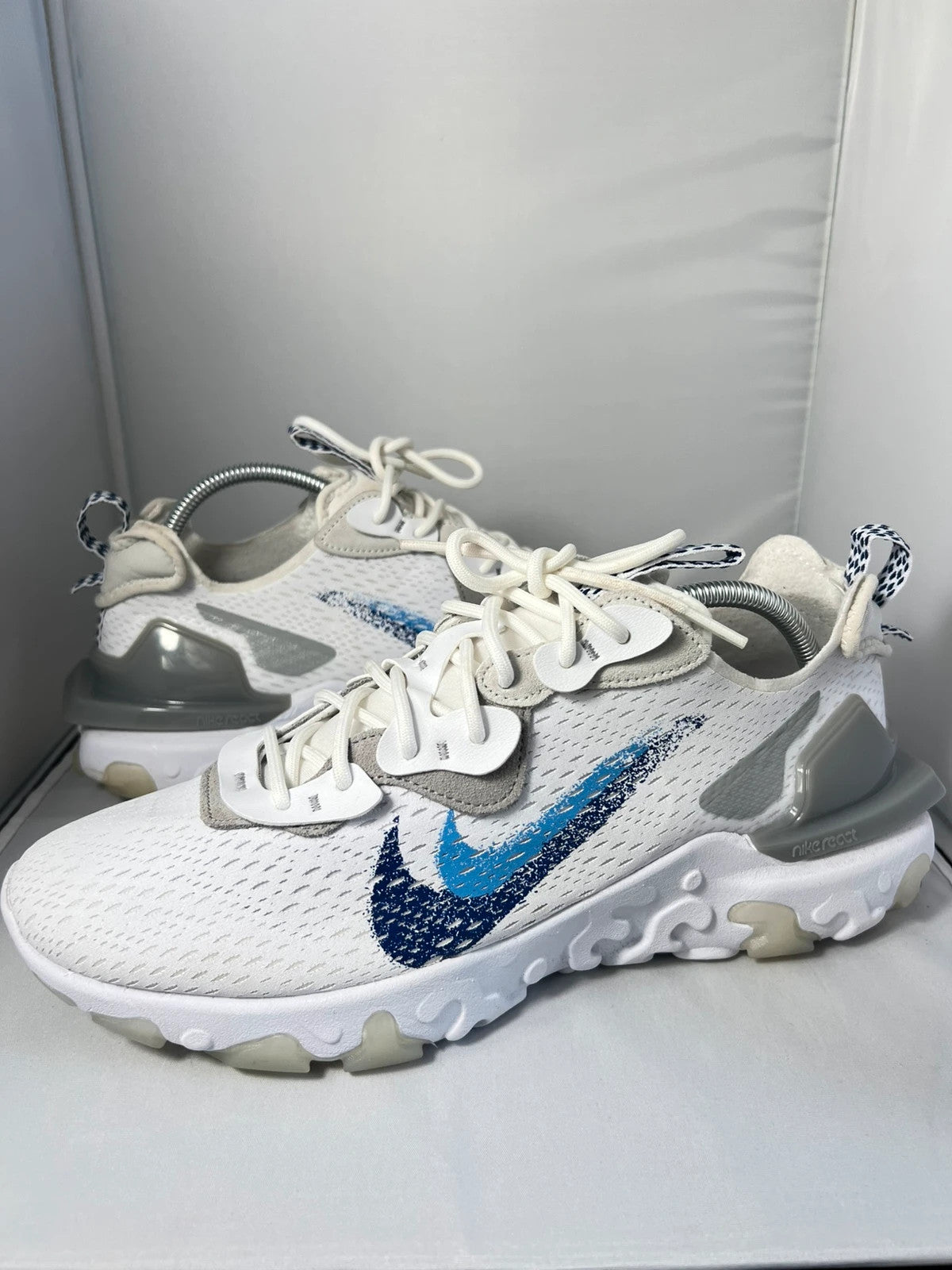 Nike React DSMX Baby Blue & White UK11