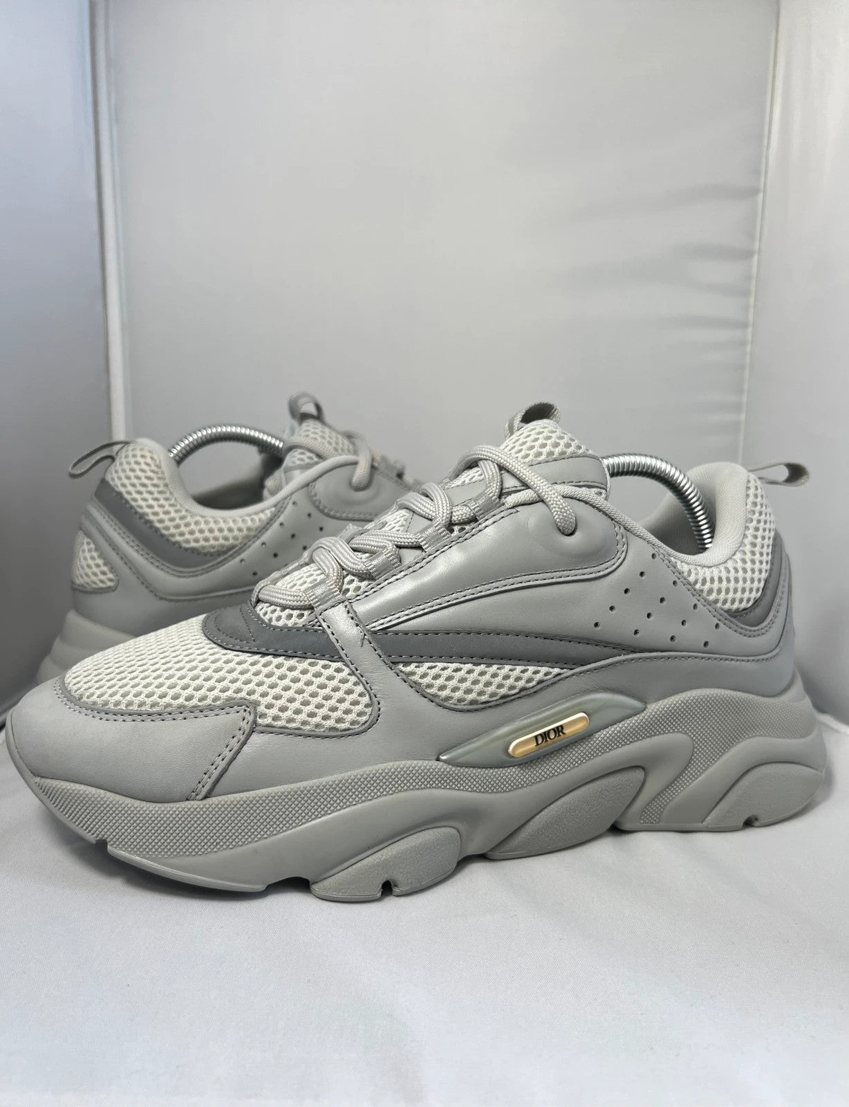 DIOR B22 Grey/Grey Trainer Runner UK10 EU44