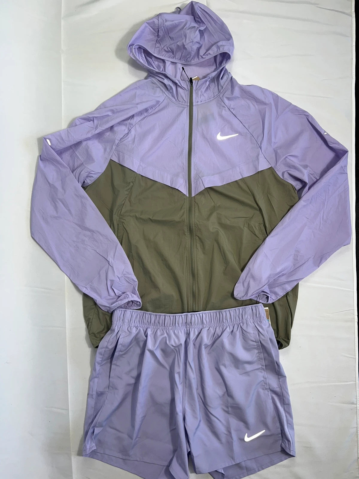 Nike Repel UV Violet Jacket & Short Set
