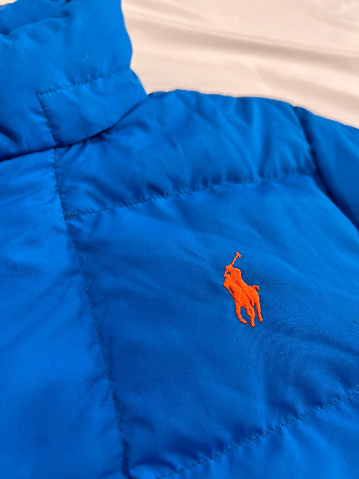 Ralph Lauren Puffer Down Jacket Blue Womens