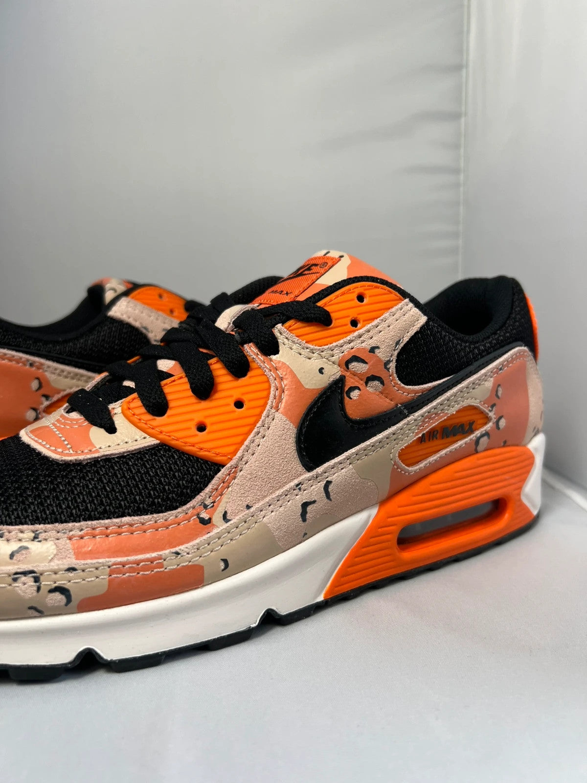 Nike Air Max 90 Camo Pack Bio Biege / Safety Orange