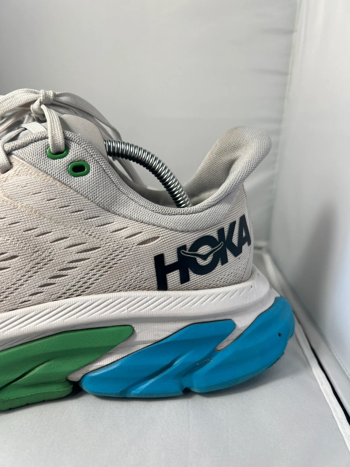 Hoka Clifton One Edge Baby Blue / White / Green UK10.5