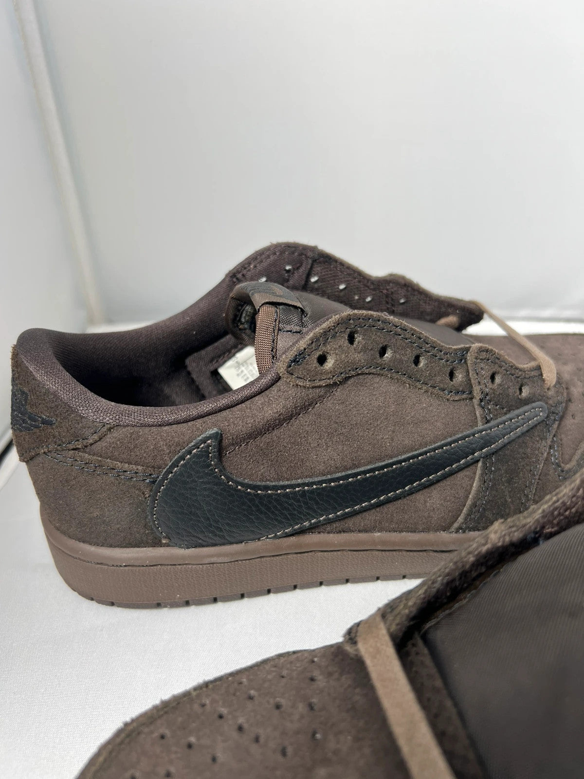 Nike Jordan 1 Low x Travis Scott ‘Velvet Brown’ UK4.5