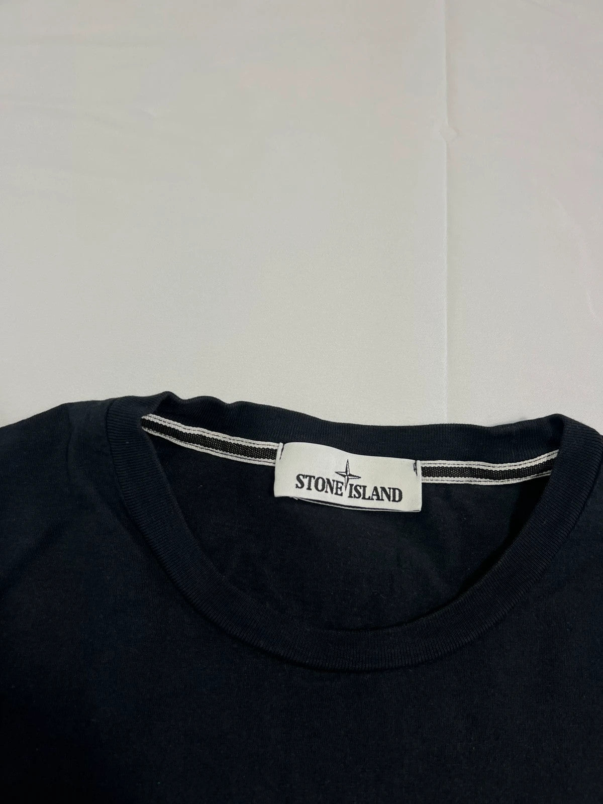 Stone Island Red Side Logo Institutional Tshirt