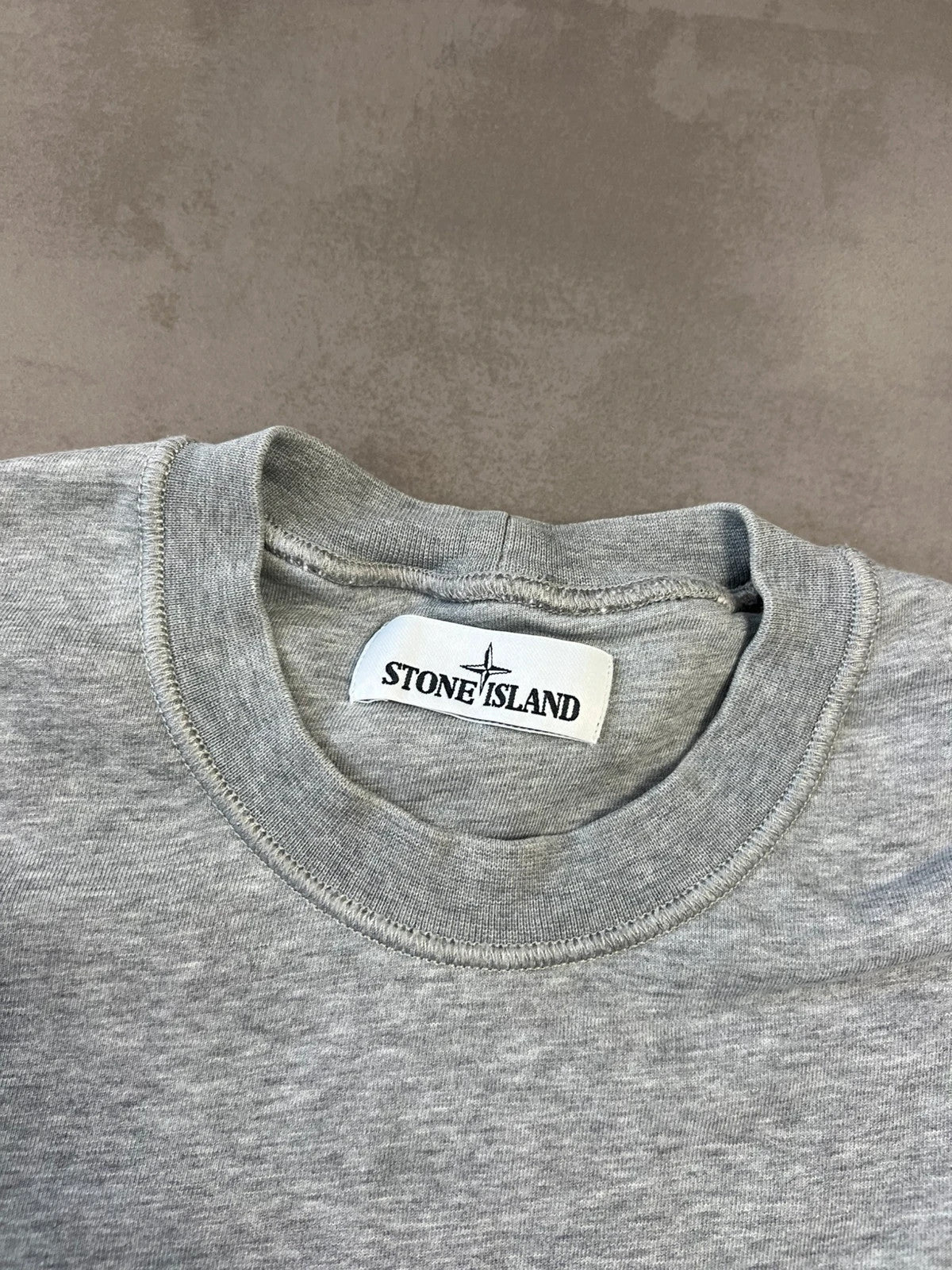 Stone Island Pullover Grey Sweatshirt