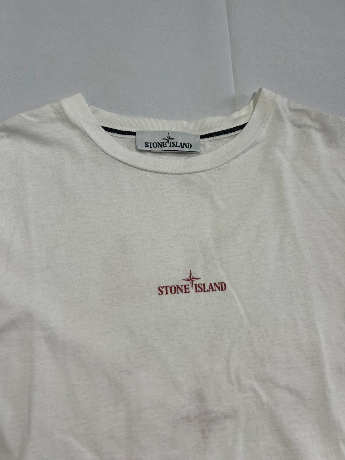 Stone Island Lost Compass Tshirt White