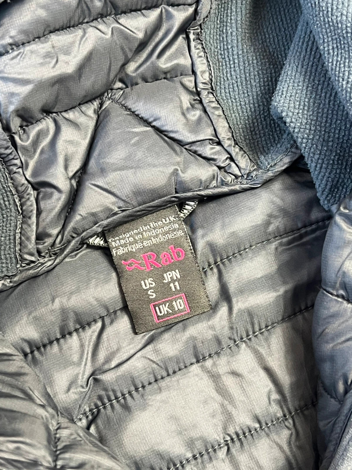 Rab Microlight Alpine Navy Down Jacket Womens