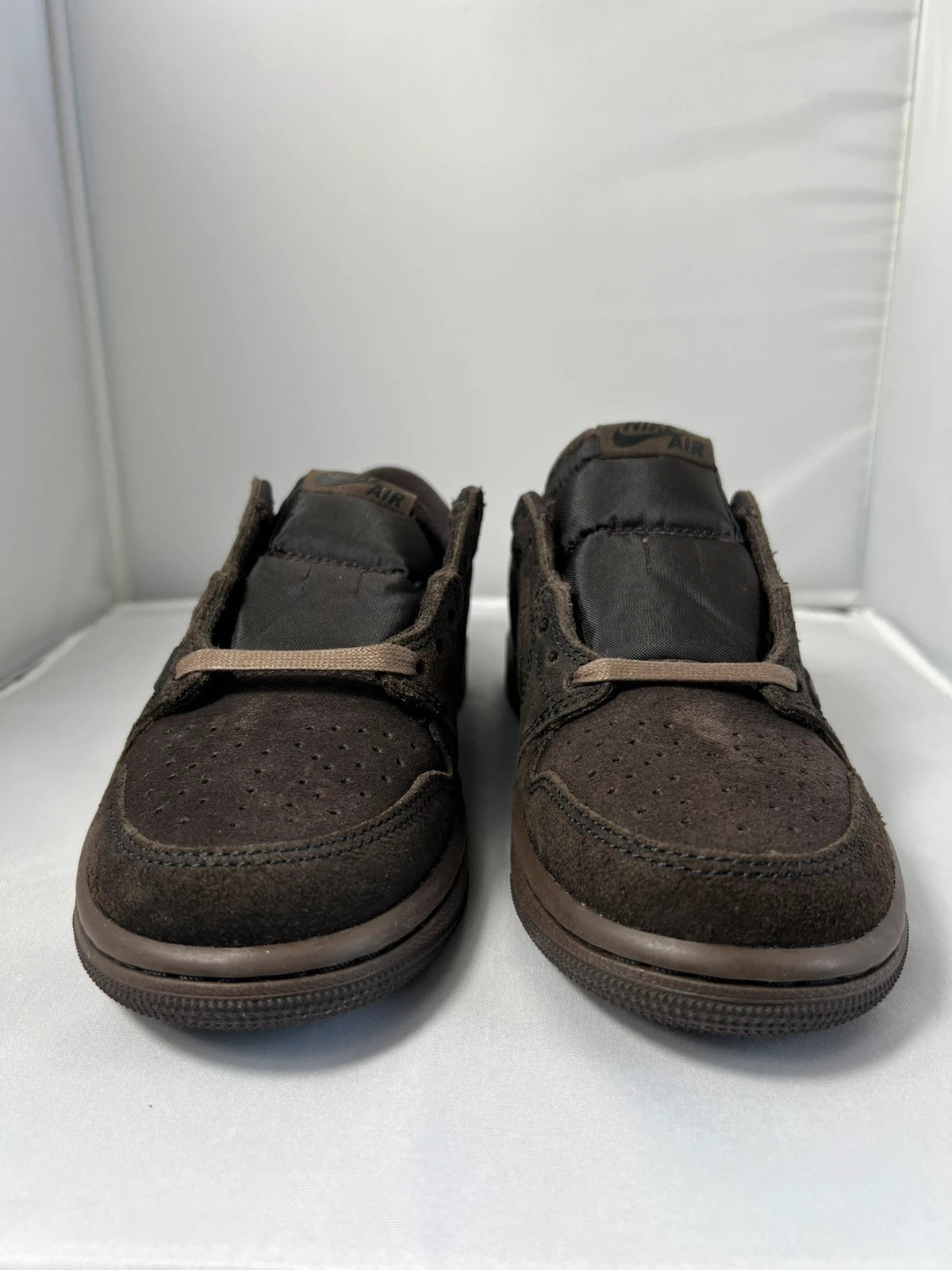 Nike Jordan 1 Low x Travis Scott ‘Velvet Brown’ UK4.5