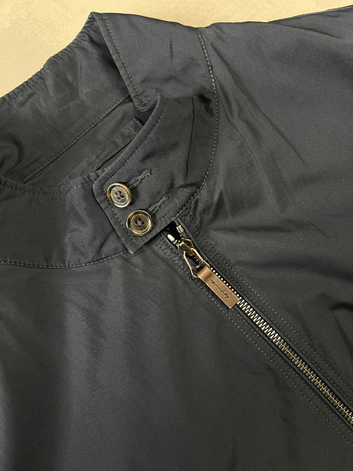 Ralph Lauren Harrington Style Bomber Jacket Navy