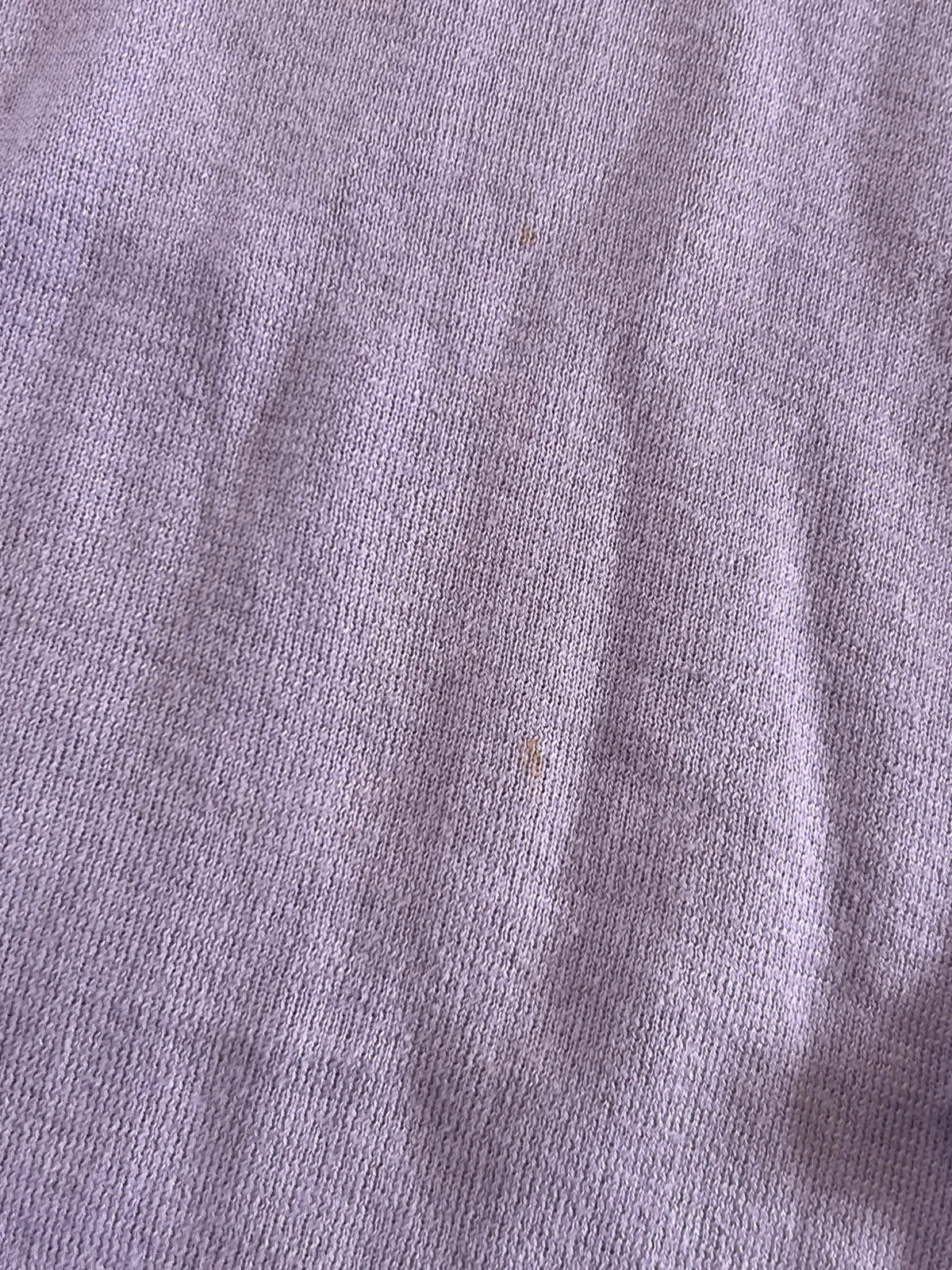 Ralph Lauren Wool Vneck Sweatshirt Violet