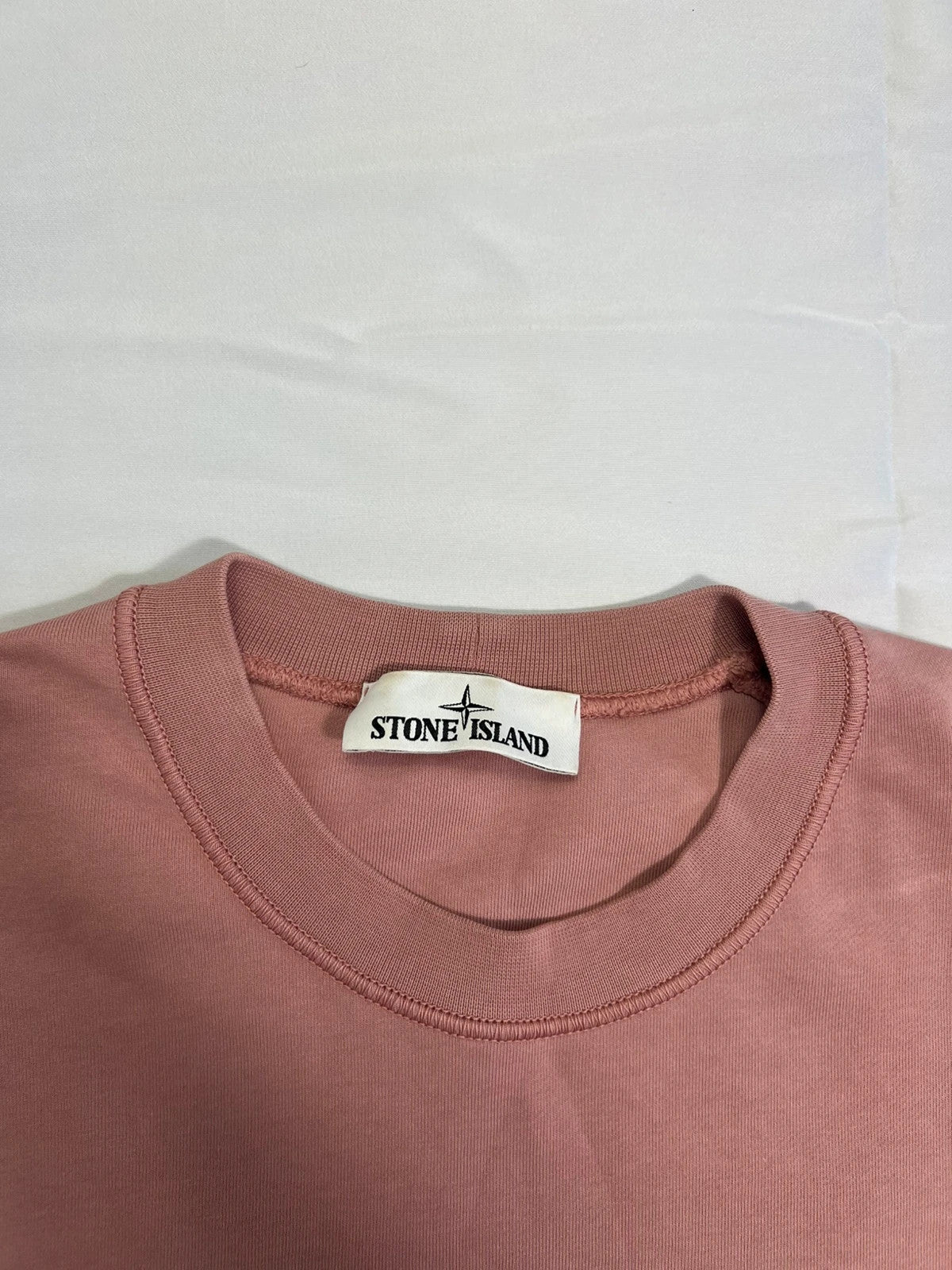 Stone Island Salmon / Rose Pink Fleece Sweatshirt & Short Set