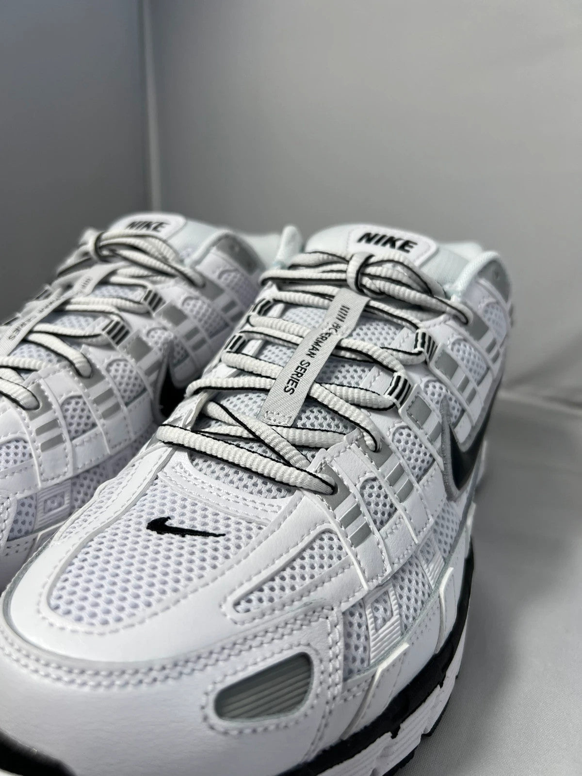 Nike P-6000 Metalic White
