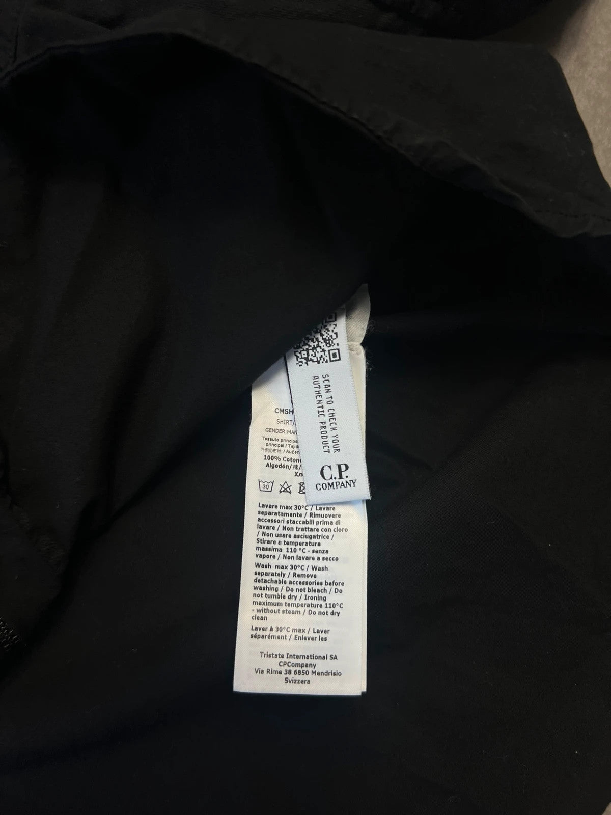 Cp Company Black Overshirt