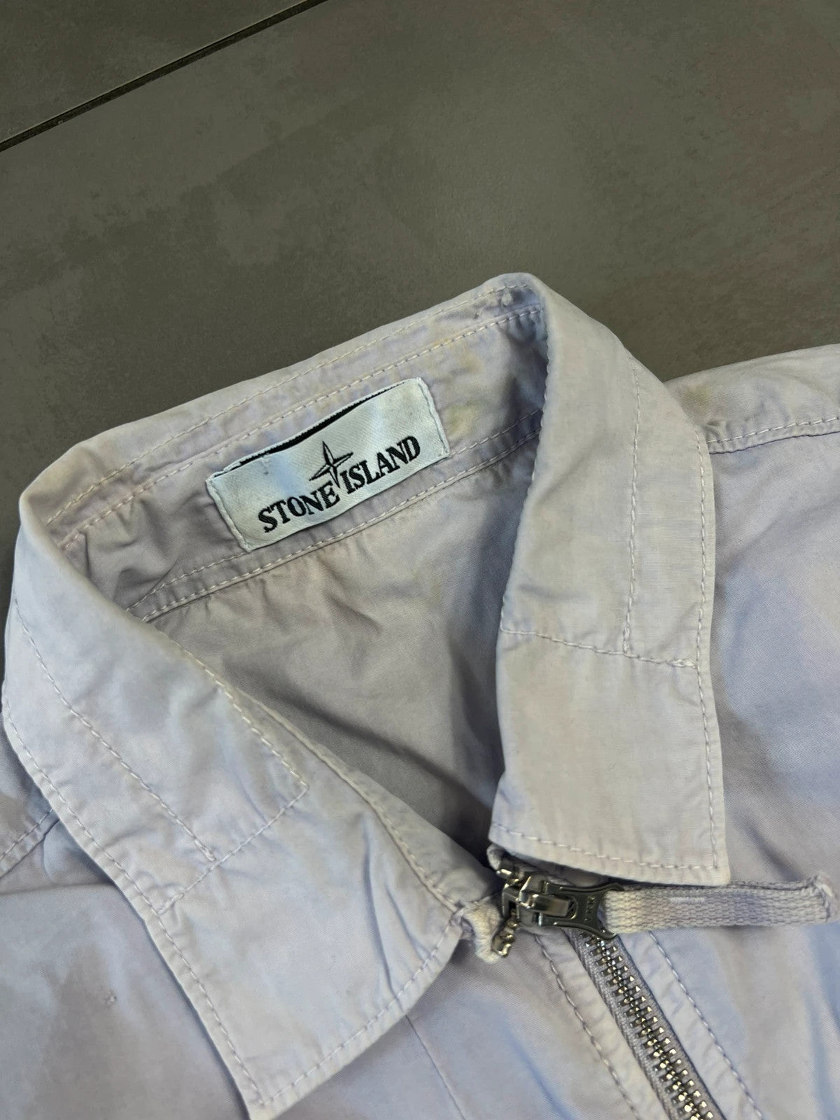 Stone Island Light Lavender Overshirt