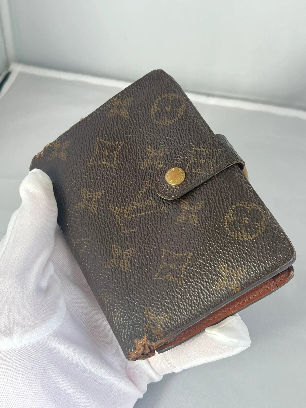 Louis Vuitton Monogram Porte Monnaie Purse Vintage