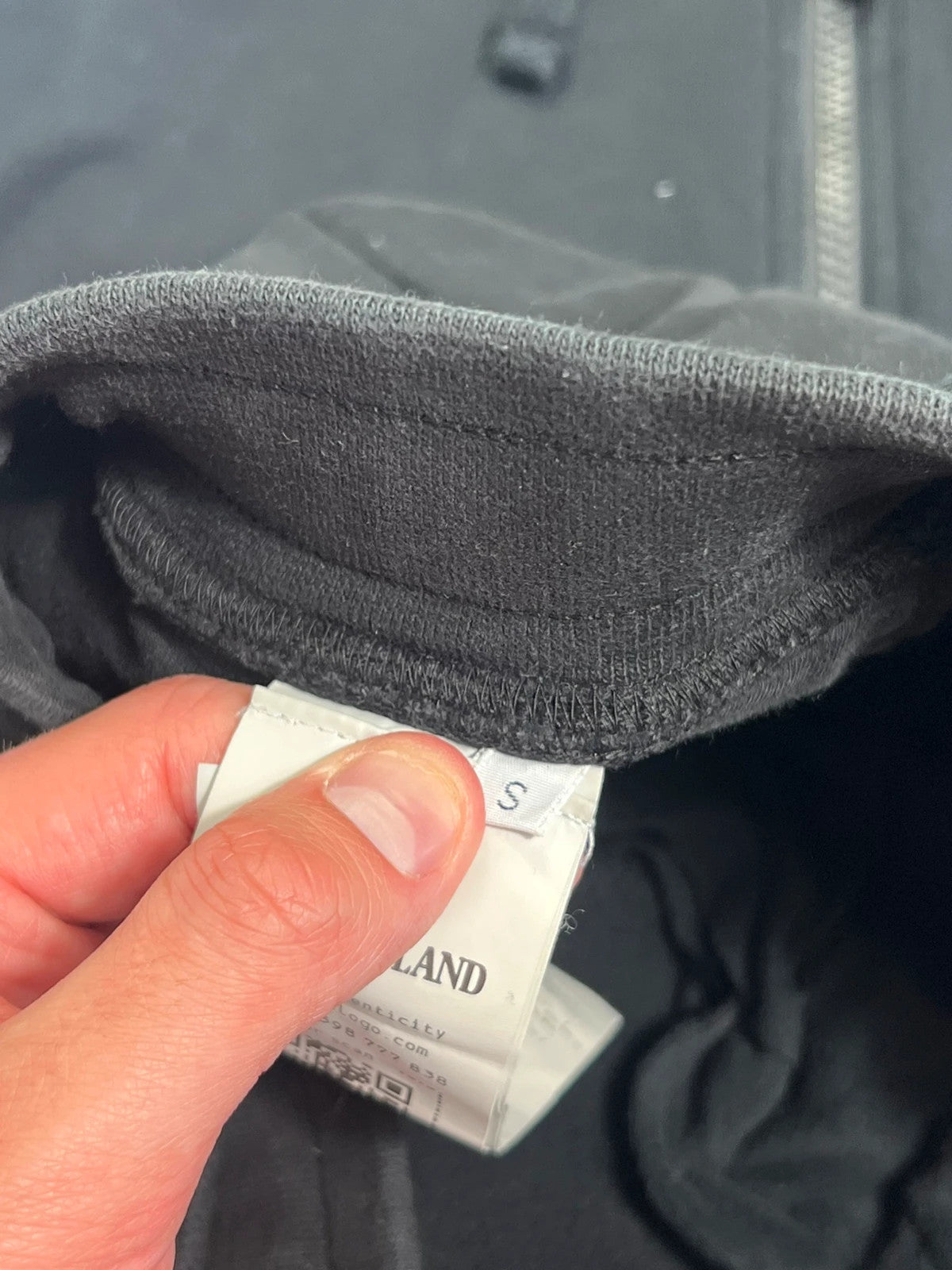 Stone Island Black Fleece Zip Up Hoodie & Cargo Tracksuit Bottom Set Black