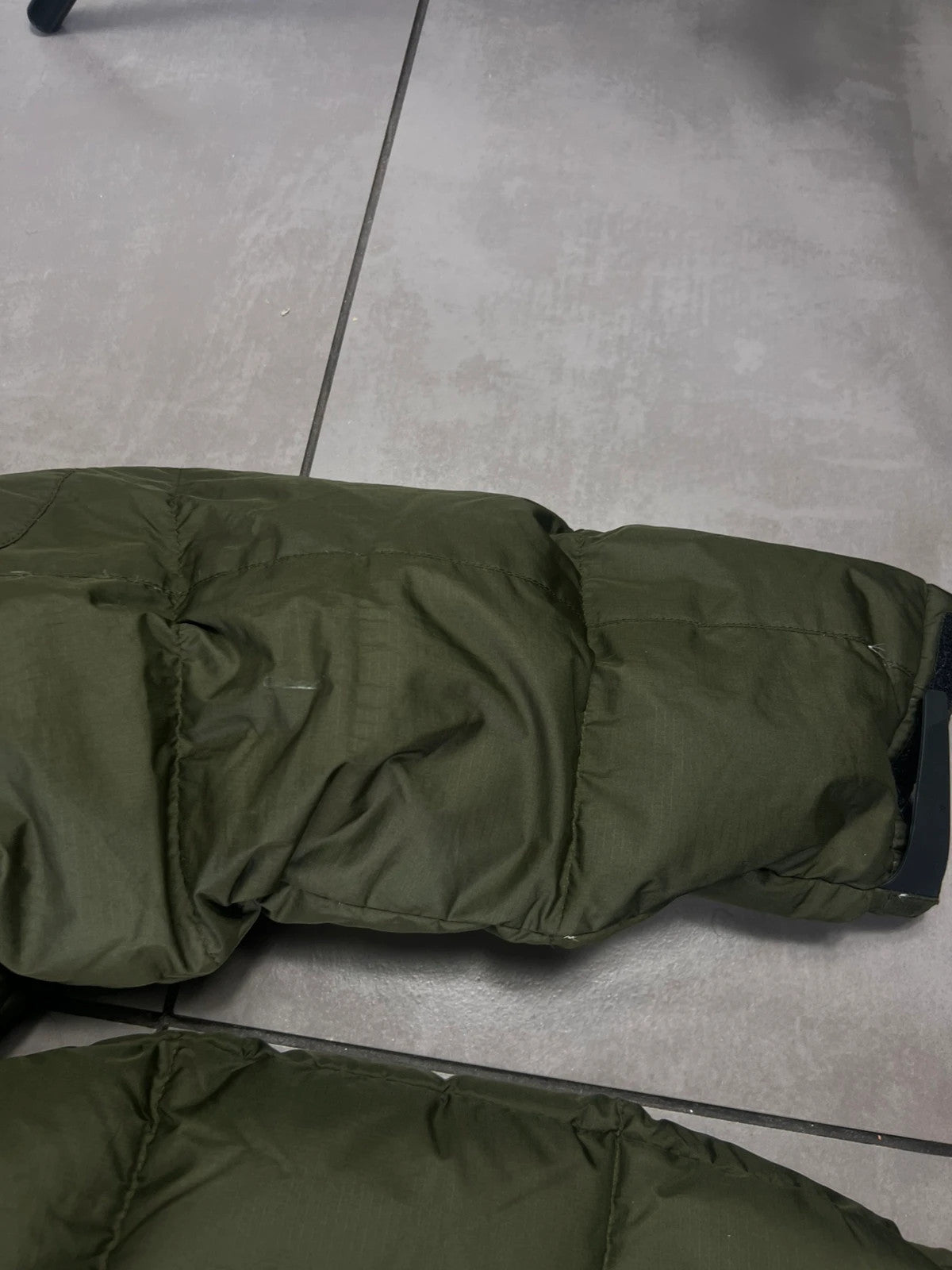 Ralph Lauren EL Cap Puffer Jacket Khaki