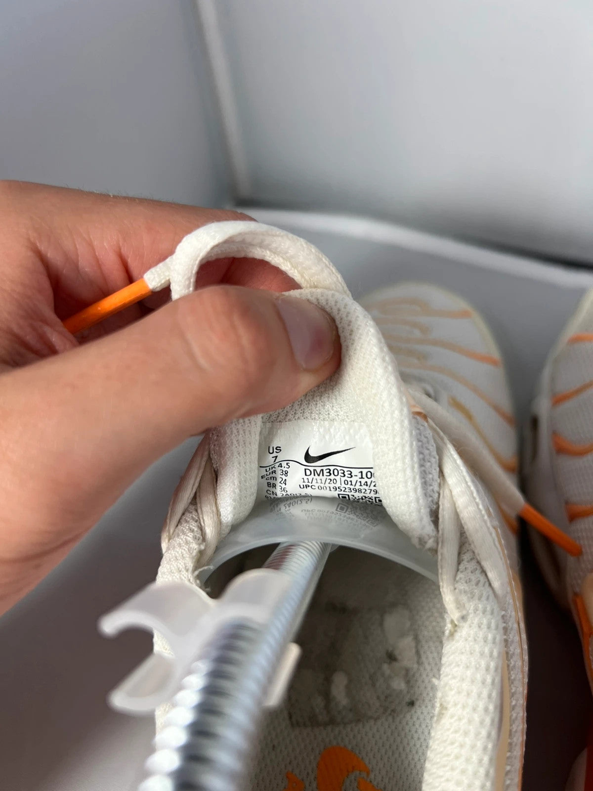 Nike TN Plus Orange/White Womens