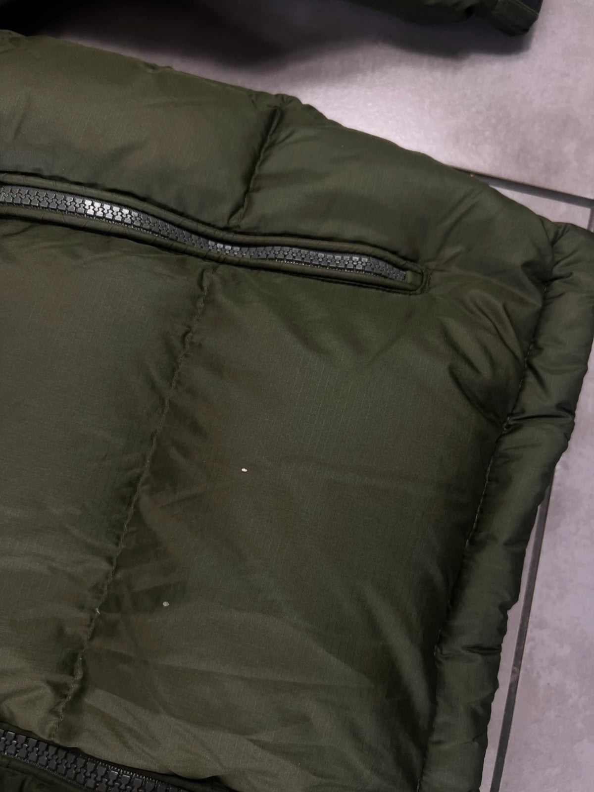 Ralph Lauren EL Cap Puffer Jacket Khaki