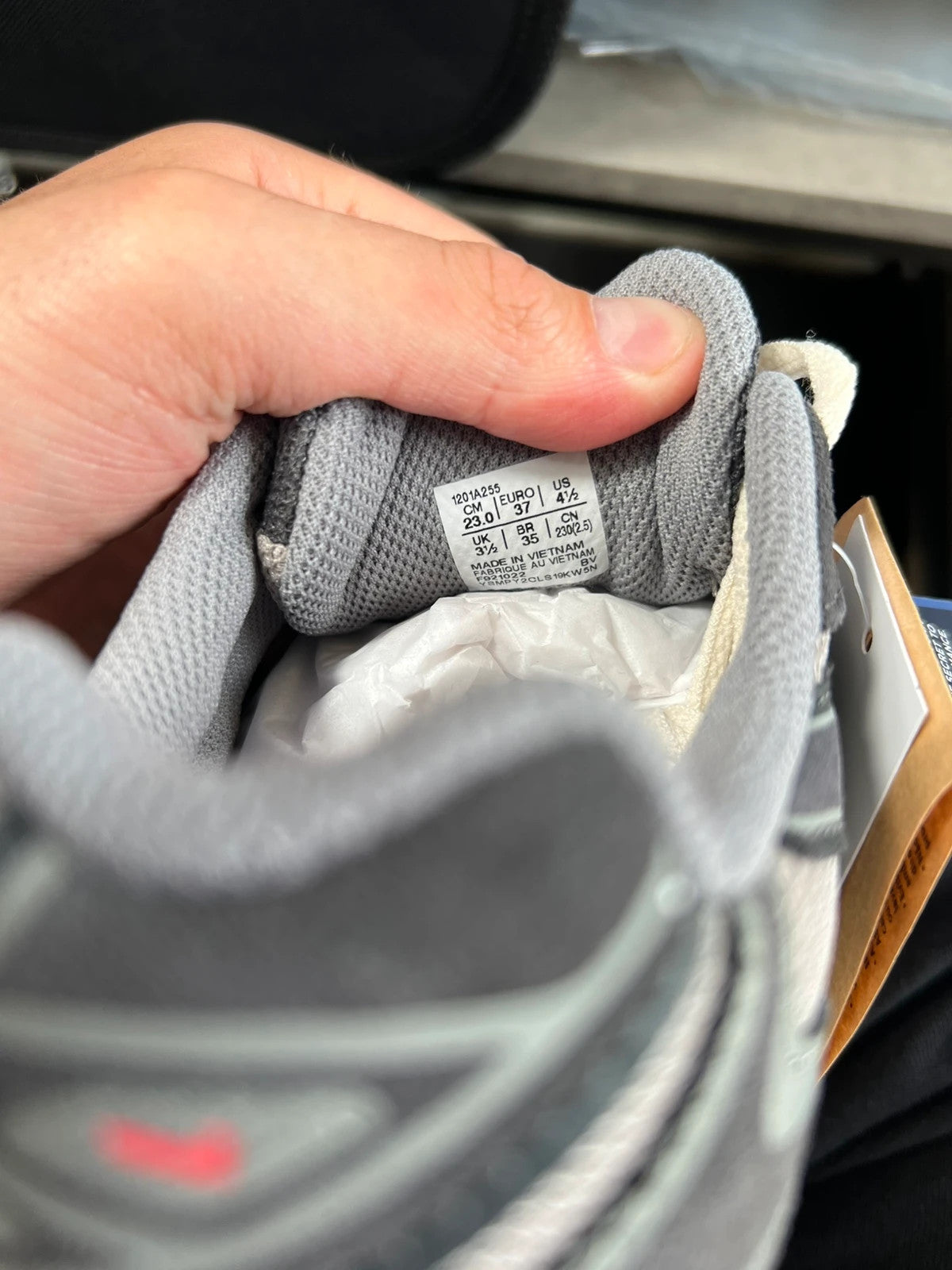 ASICS Gel-1130 Moonrock Obsidian Grey UK3.5