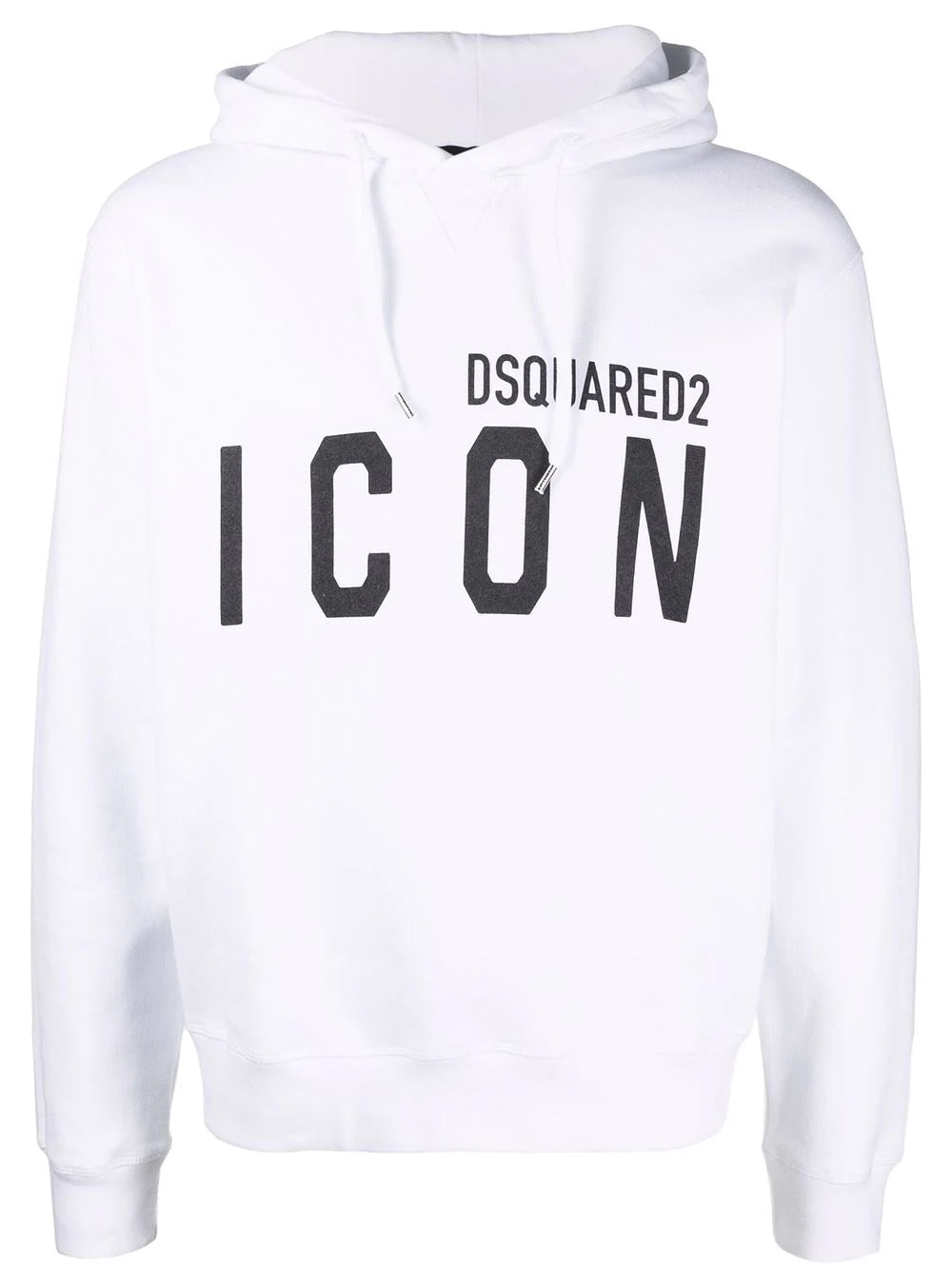 DSQUARED ICON HOODIE WHITE
