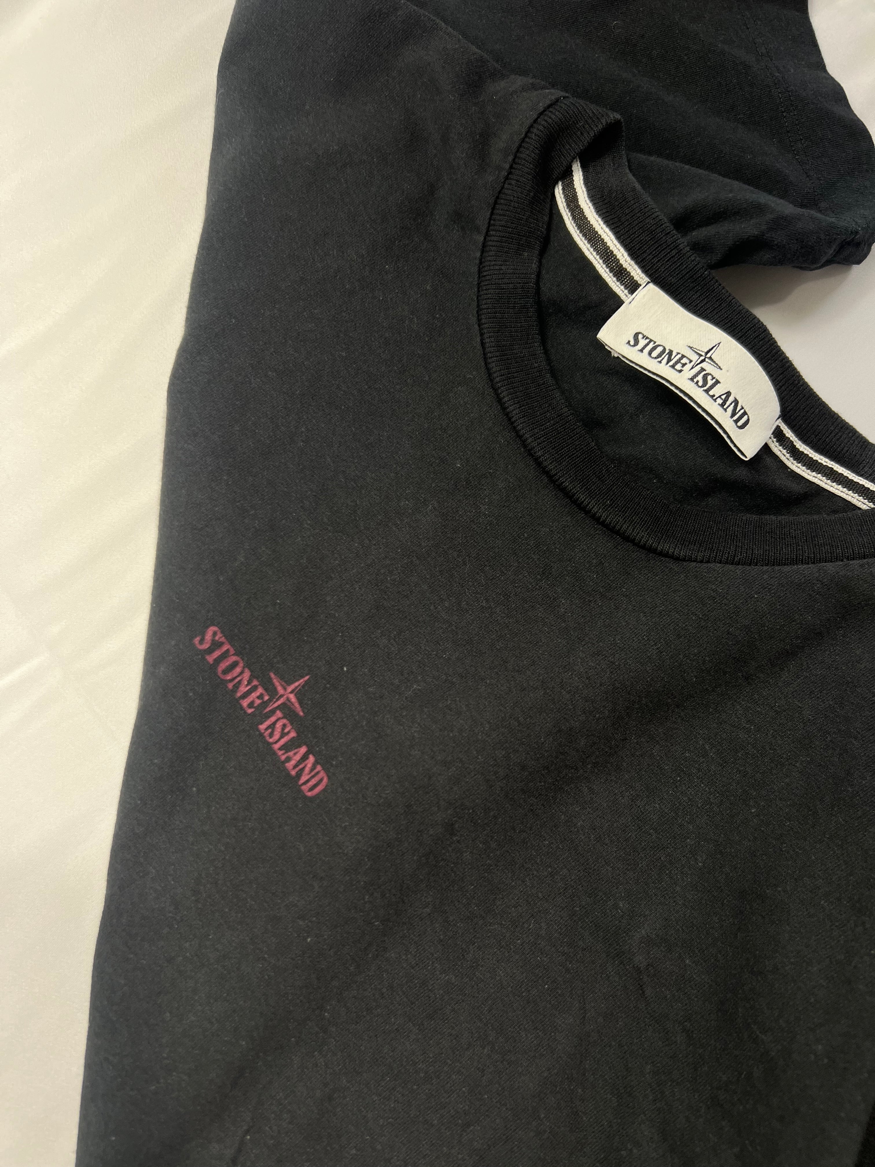 Stone Island Isola Di Pietra Tshirt Black
