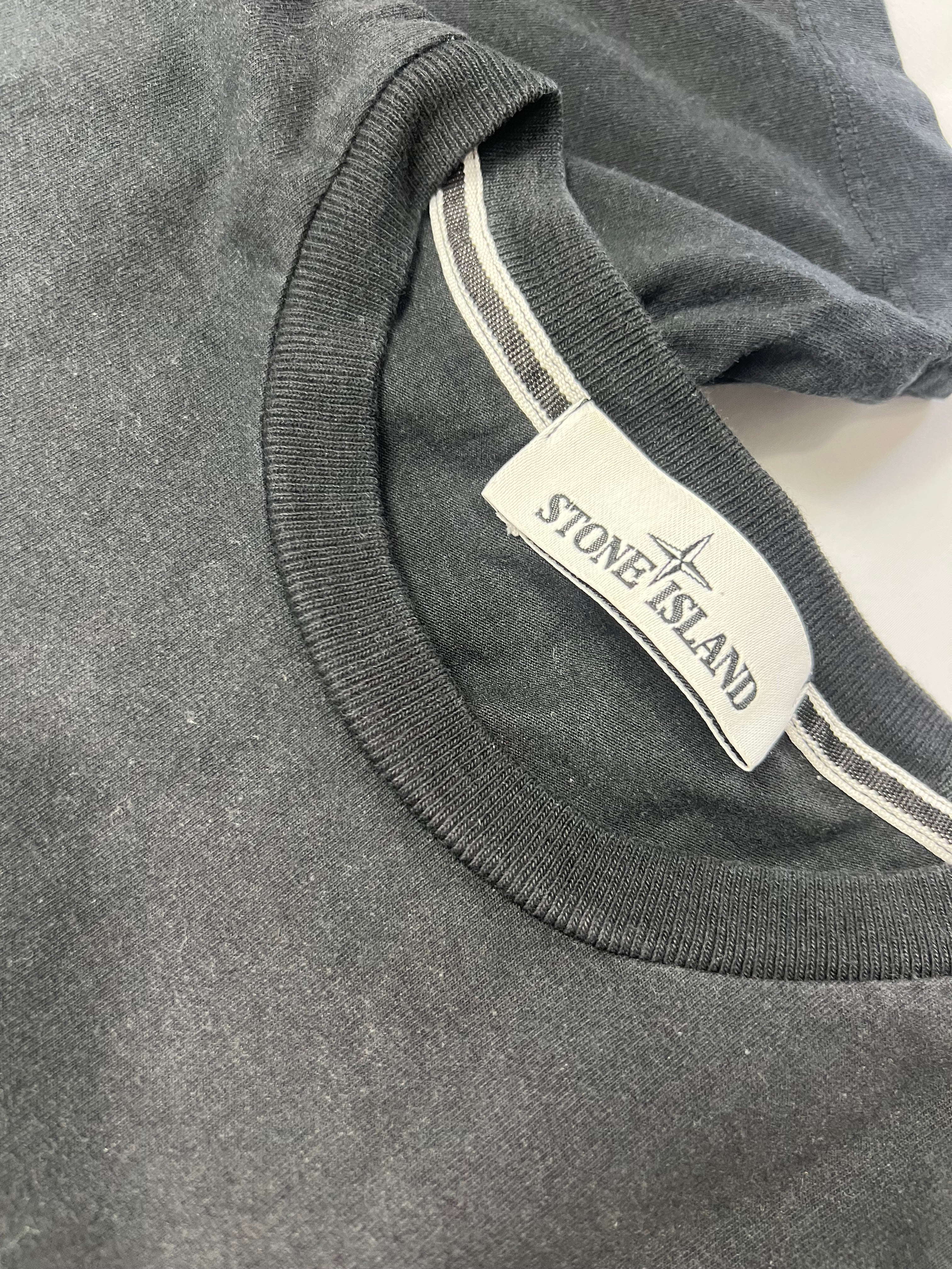 Stone Island Isola Di Pietra Tshirt Black
