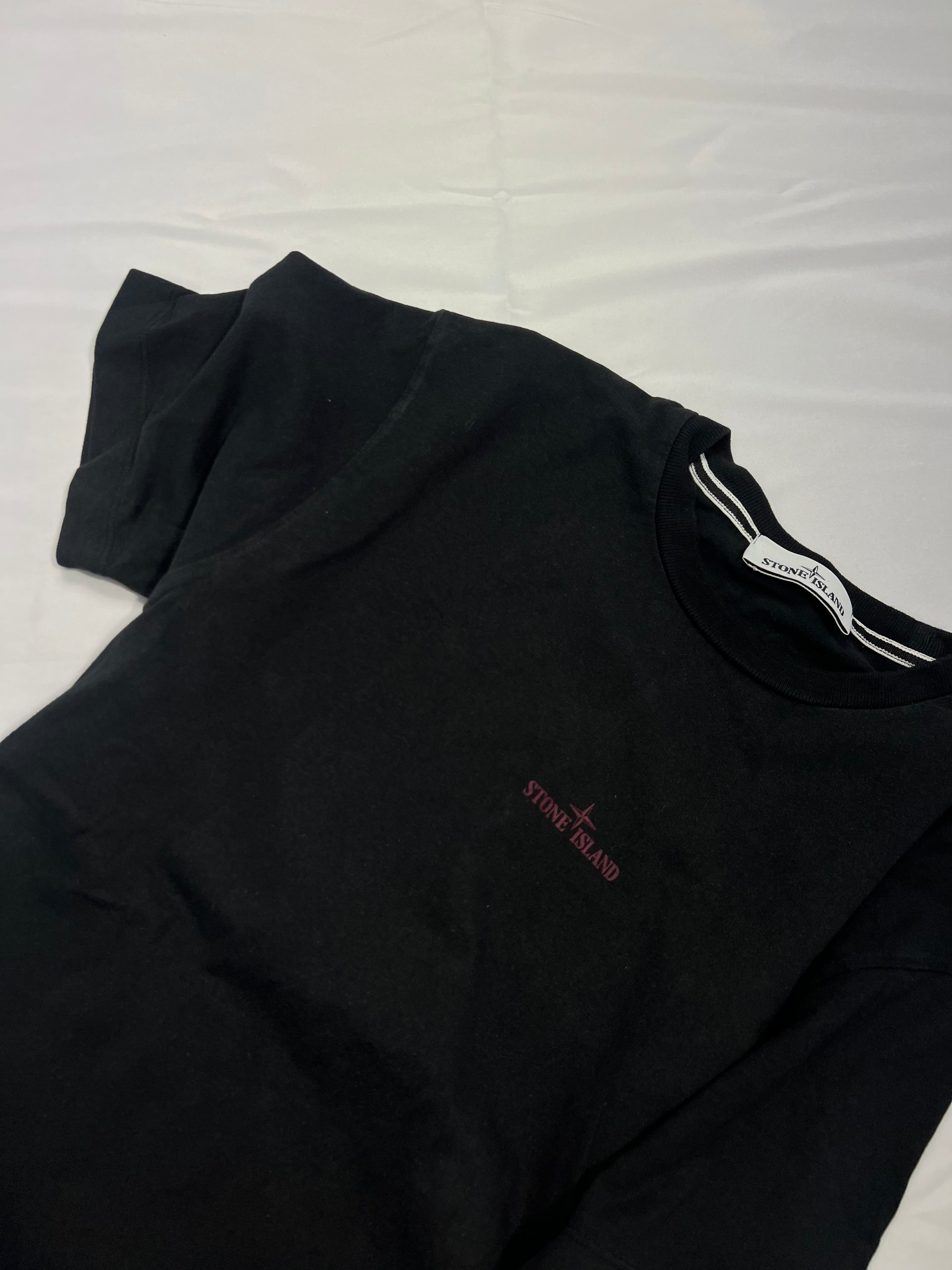 Stone Island Isola Di Pietra Tshirt Black