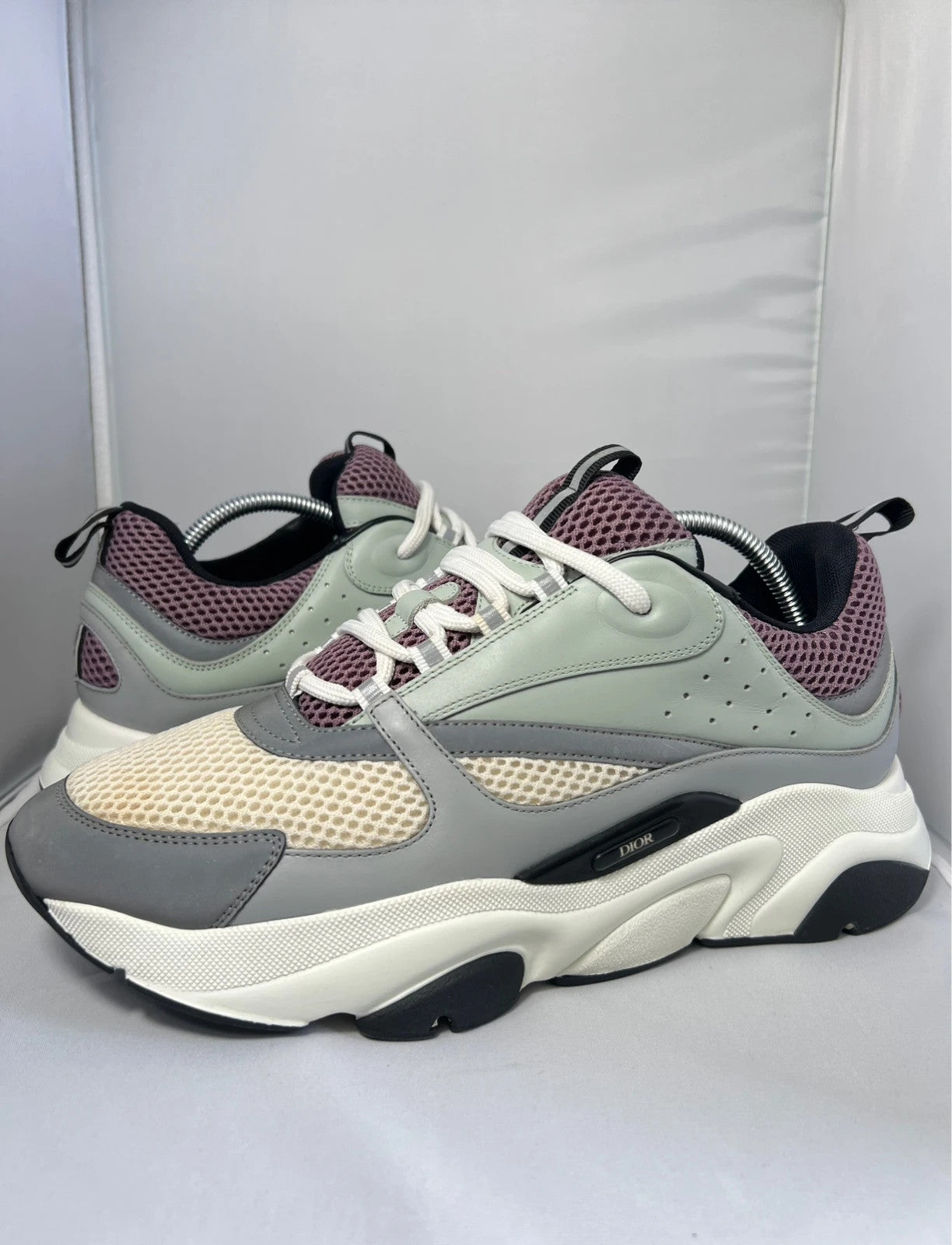 DIOR B22 Lavender/Lilac & White Trainer Runners UK11 EU45