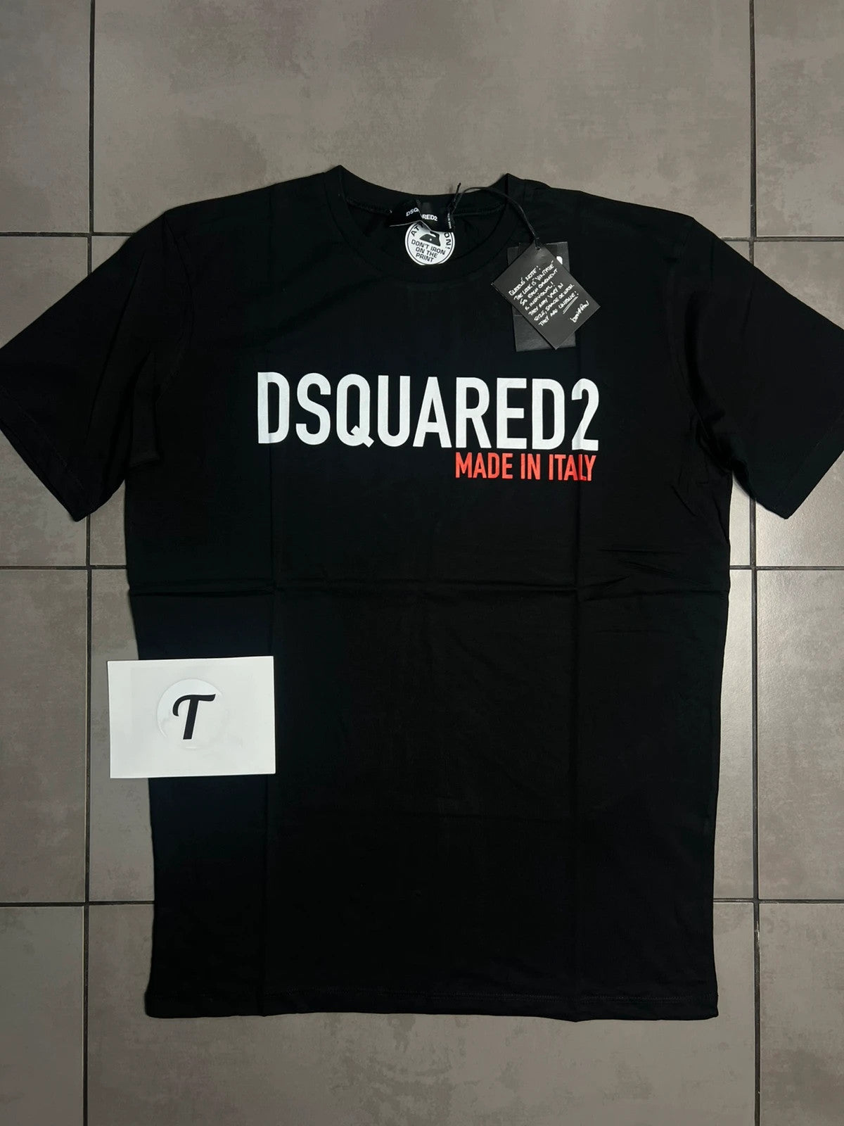 Dsquared2 “Made in Italy” Tee Black