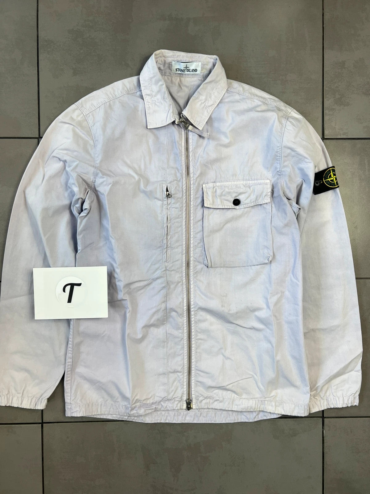 Stone Island Light Lavender Overshirt