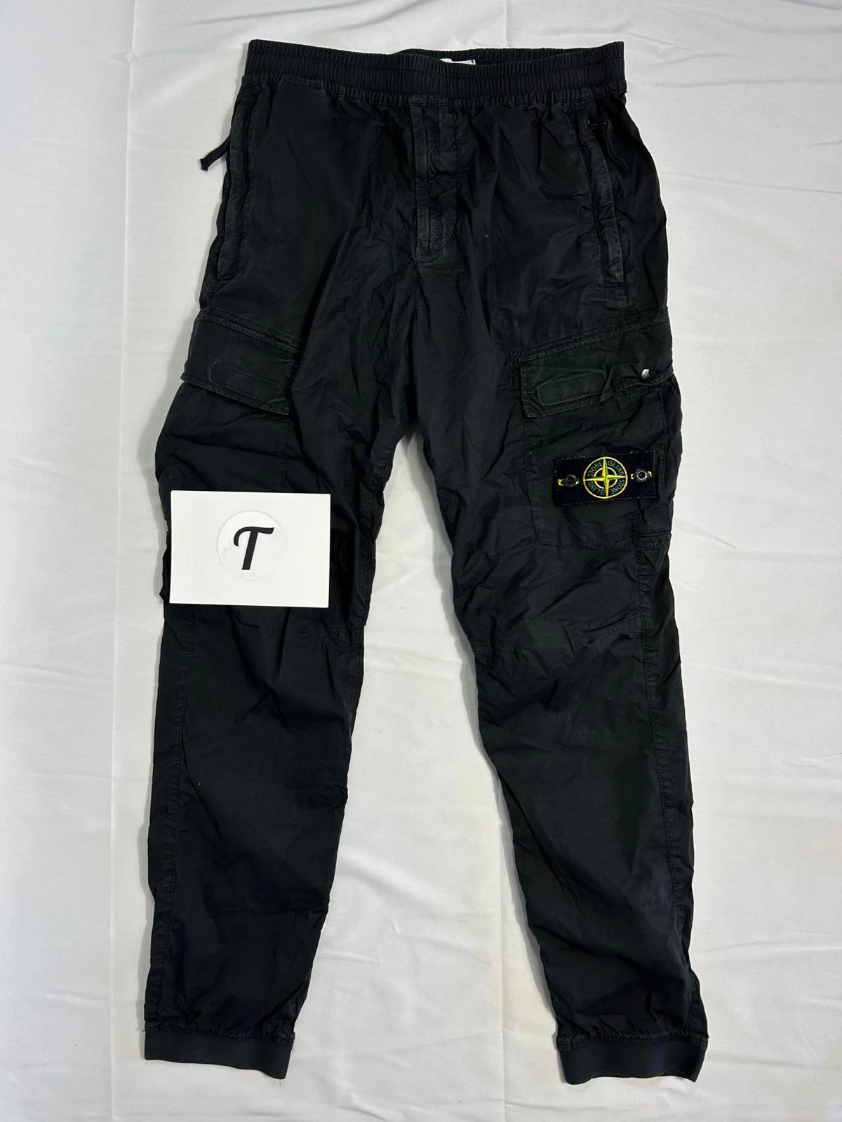 Stone Island Type RE-T Cargos Black 30W