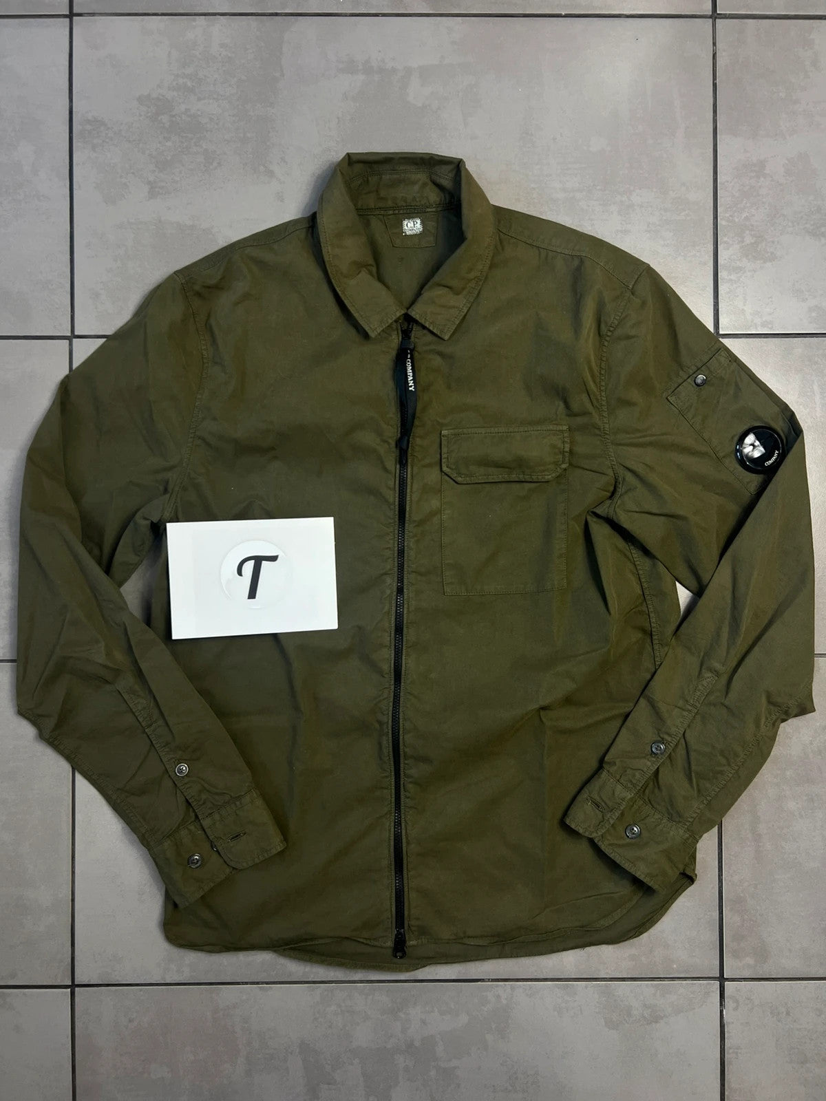 Cp Company Khaki Overshirt