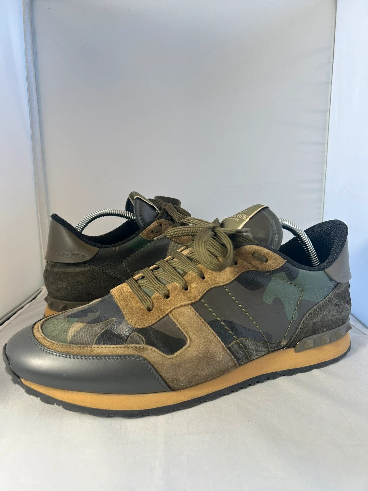 Valentino Rock-runner Trainers Camo EU43 UK9