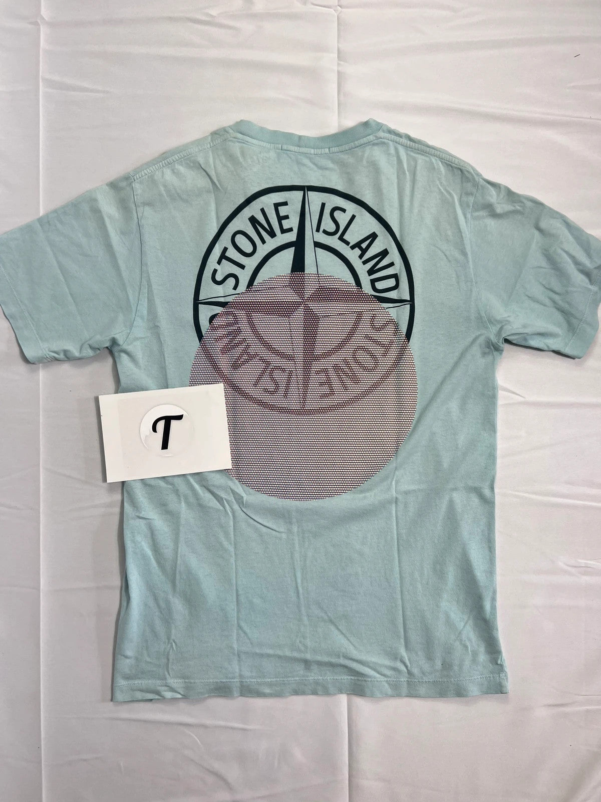 Stone Island Tricromia Light Blue Tshirt