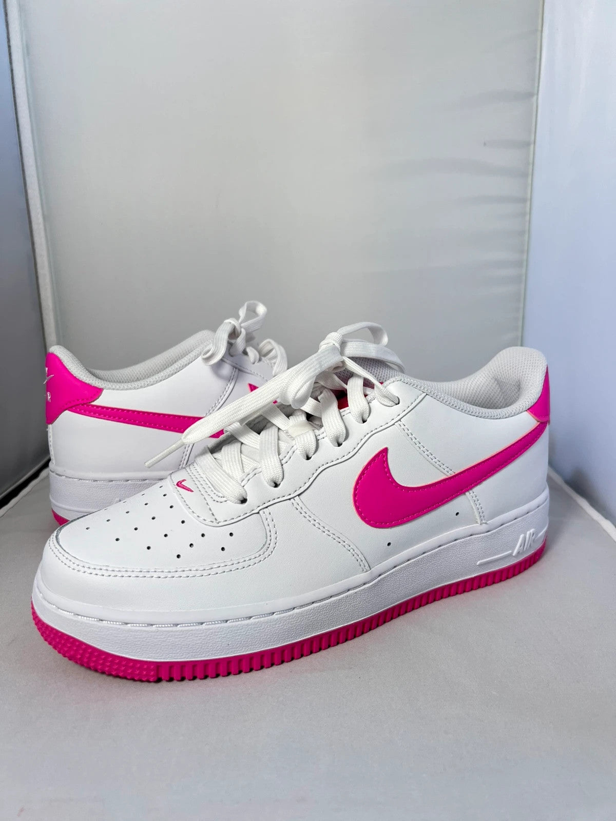 Nike Air Force 1 Fuschia / White UK6