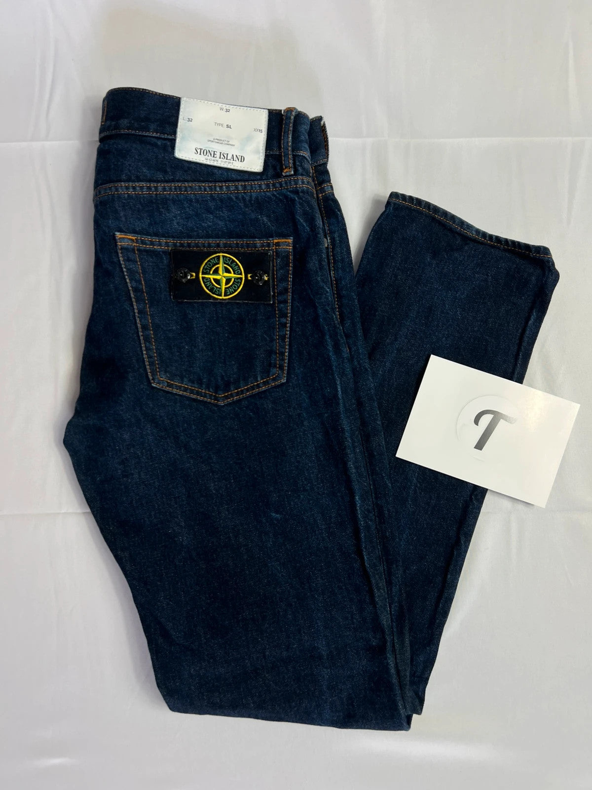 Stone Island Dark Navy Denim Jeans 32W