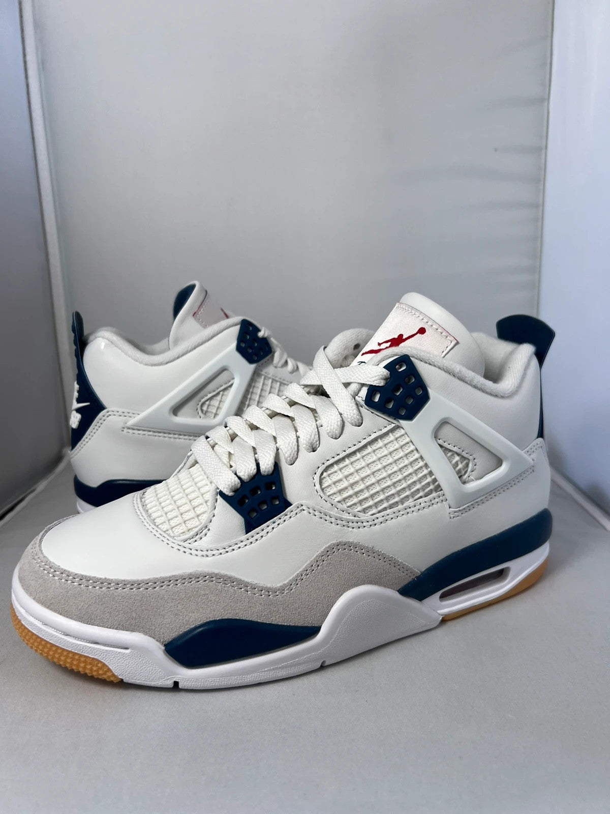 Nike Jordan 4 SB Summit White Navy UK5.5