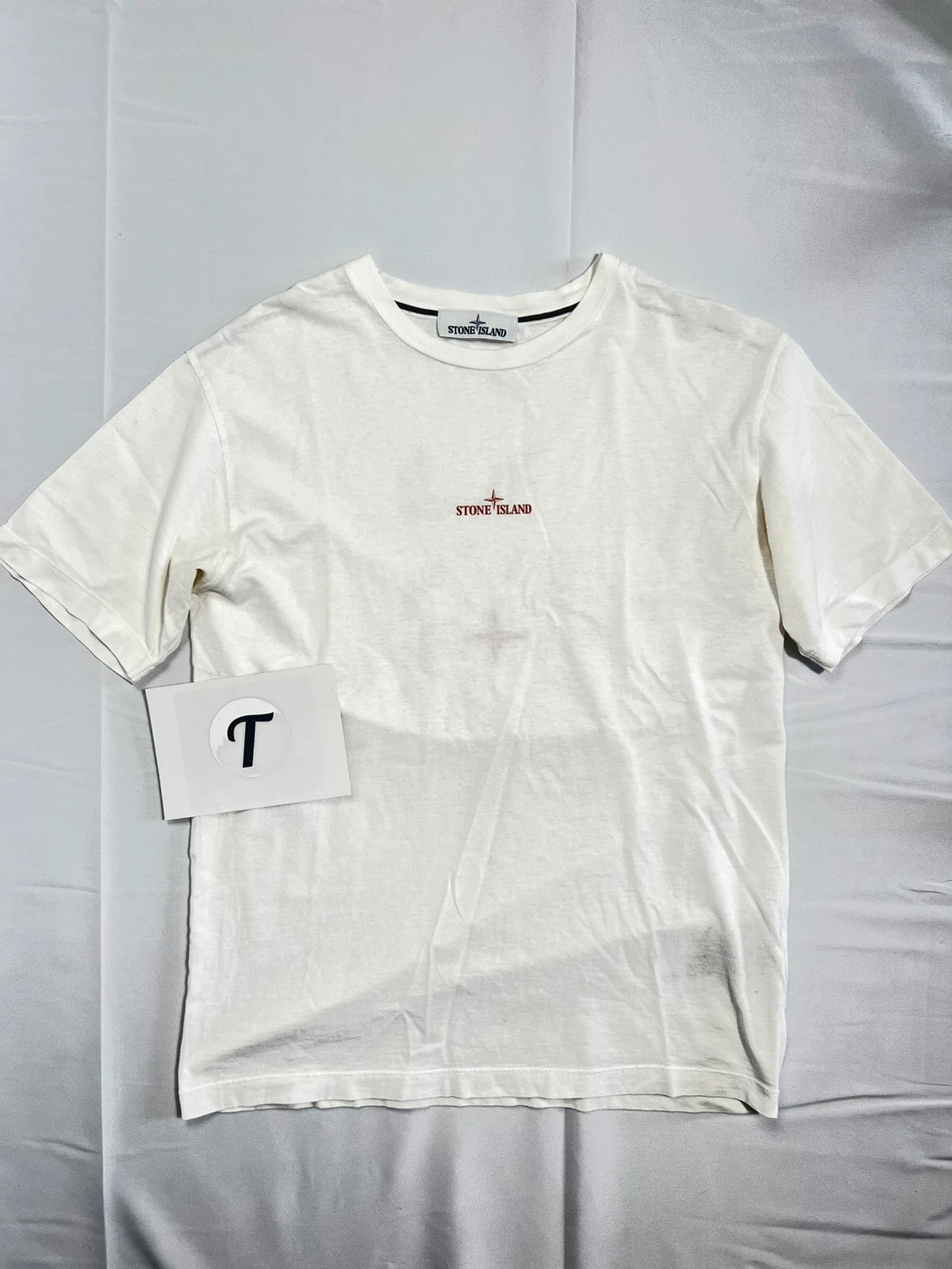 Stone Island Lost Compass Tshirt White
