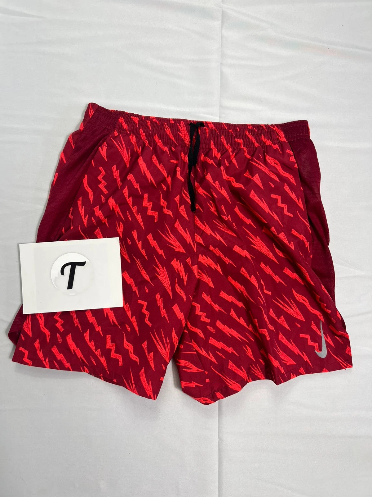 Nike Red Thunderbolt ‘Bolt’ Shorts (Rare)