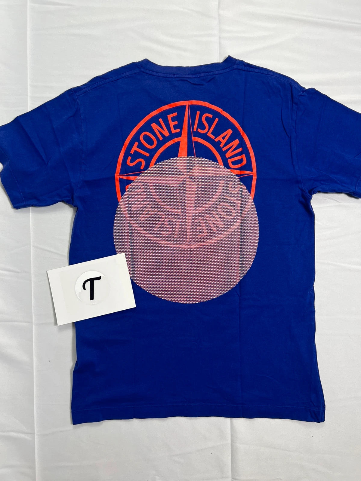 Stone Island Tricromia Royal Blue Tshirt